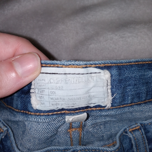 Current/Elliott High Waist Bell Jeans Canteen Blue 70s High Rise Flare Sz 29 EUC - Picture 4 of 14